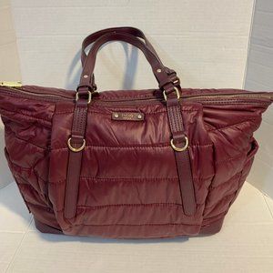 Tutilo Vagabond Quilted Laptop Computer Bag Tote